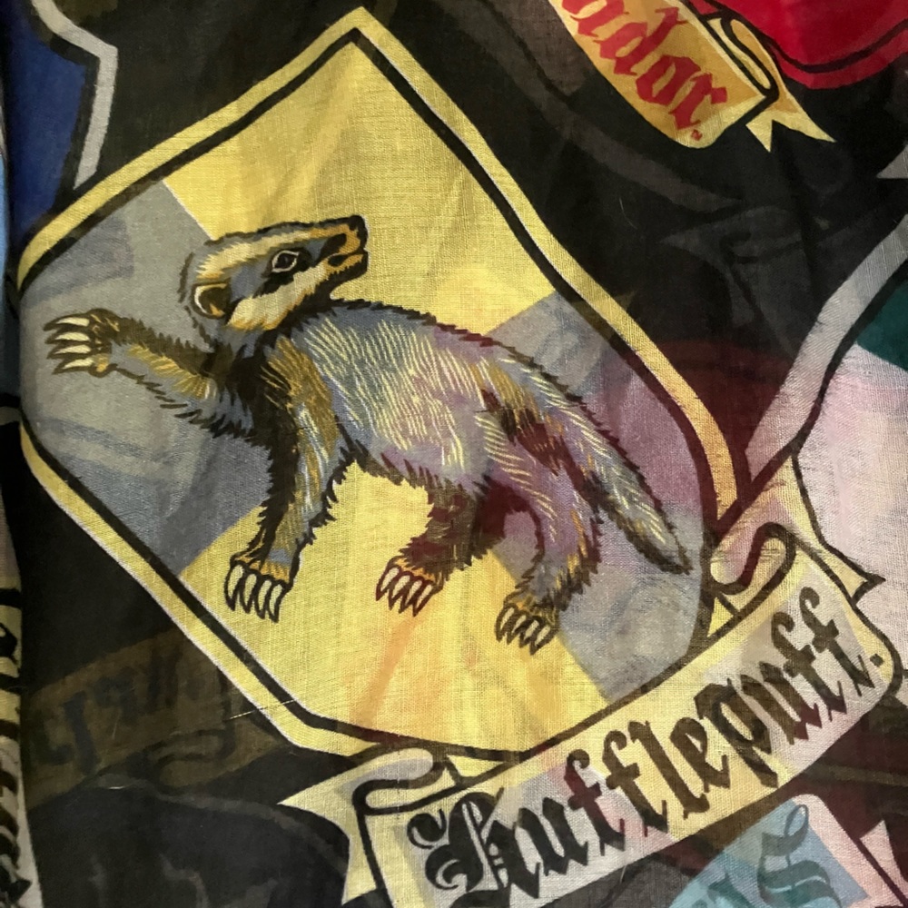 Harry Potter Infinity Scarf Hogwarts House Crests - Picture 3 of 7